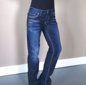 Silver Suki Baby Boot Womens Jeans